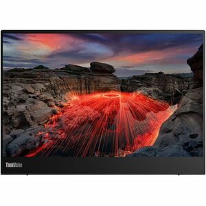 Lenovo ThinkVision M14t 14" Class LED Touchscreen Monitor - 16:10 - 6 ms - 14" Viewable - Capacitive - 10 Point(s) Multi-t