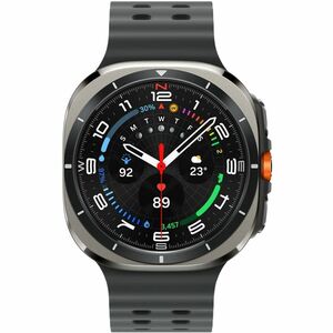 Samsung Galaxy Watch Ultra Smart Watch - Titanium Silver Body Color - Titanium Body Material - LTE - 100 Hour - Health & F