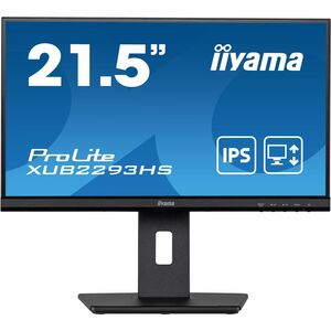 Moniteur LED iiyama ProLite XUB2293HS-B3 22" Class Full HD - 16:9 - Noir mat - 54,6 cm (21,5") Viewable - Technologie IPS 