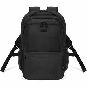 Dicota Eco CORE Carrying Case (Backpack) for 38.1 cm (15") to 43.9 cm (17.3") Notebook - Black - Water Resistant - 300D rP