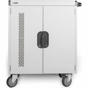 Rocstor Volt Charging Cart - 3 Shelf - Push Handle Handle - 4 Casters - Steel - 30" Width x 25.10" Depth x 40.70" Height -