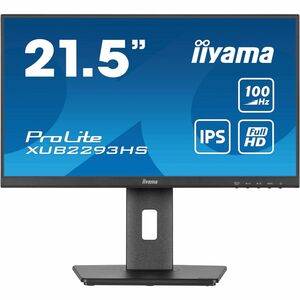 iiyama ProLite XUB2293HS-B6 22 Zoll Class Full HD LED-Monitor - 16:9 Format - Mattschwarz - 54,6 cm (21,5 Zoll) Viewable -