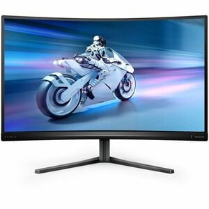 Philips Evnia 27M2C5200W 27" (68.6 cm) Class WQHD Curved Screen Gaming LED Monitor - 16:9 - Textured Dark Slate - 27" (68.
