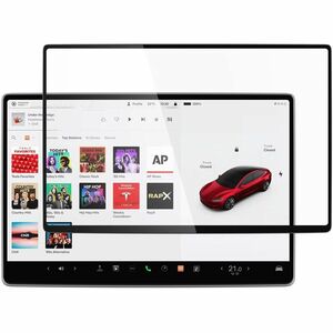 Spigen GLAS.tR EZ Fit 9H Tempered Glass Anti-glare Screen Protector - Clear Matte - For LCD Touchscreen Monitor - Fingerpr