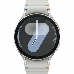 Samsung Galaxy Watch7 Smartwatch - Silber Body Color - Aluminium Body Material - Wireless LAN - 4G - UMTS, LTE - Herzfrequ