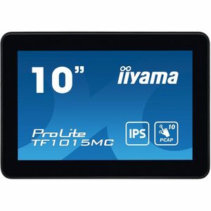 iiyama ProLite TF1015MC-B3 10 Zoll Class Open-Frame-LED-Touchscreen-Monitor - 16:10 Format - 29 ms Reaktionszeit - 25,7 cm
