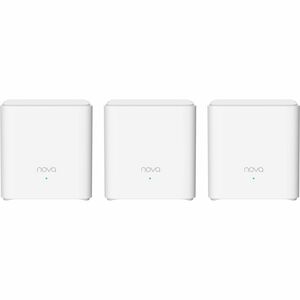 Tenda nova EX3 Wi-Fi 6 IEEE 802.11 a/b/g/n/ac/ax Ethernet Wireless Router - Dual Band - 2.40 GHz ISM Band - 5 GHz UNII Ban
