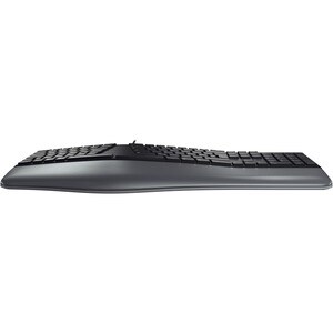 CHERRY ERGO KC 4500 Rugoso Teclado - Cabo Conectividade - USB Interface - Inglês (Reino Unido) - Preto - Windows