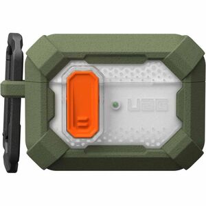 Urban Armor Gear Plasma Rugged Charging Case Apple AirPods Pro (2nd Generation) - Olive Drab - Impact Resistant, Drop Resi