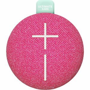 Ultimate Ears MINIROLL Portable Bluetooth Speaker System - Calming Pink - Battery Rechargeable