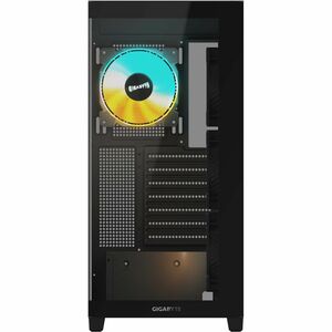Gigabyte C500 PANORAMIC STEALTH Gaming Computer Case - Mini ITX, Micro ATX, ATX Motherboard Supported - Mid-tower - Temper