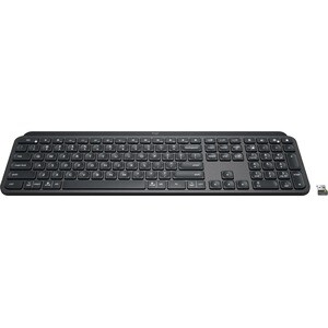 Logitech MX Keys for Business Keyboard - Wireless Connectivity - English (US) - Graphite - MX Keyswitch - Bluetooth - 10 m