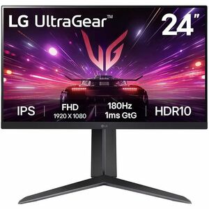 Monitor gaming LCD LG UltraGear 24GS65F-B 24" Class Full HD - 16:9 - 60.5cm (23.8") Viewable - Tecnología conmutación en e