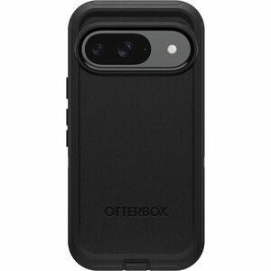 OtterBox Defender Rugged Carrying Case (Holster) Google Pixel 9, Pixel 9 Pro Smartphone - Black - Drop Resistant, Tear Res