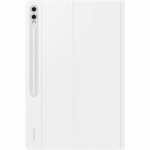 Samsung Book Cover Tastatur/Cover (Buchfalz) Samsung Galaxy Tab S9 Ultra Tablet - Weiß - 327 mm Höhe x 216,5 mm Breite x 1