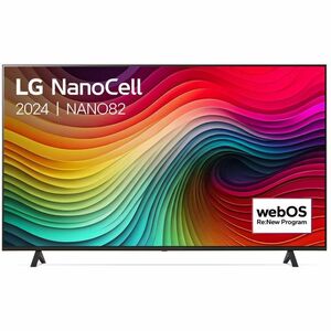 LG NanoCell AI 43'' Serie NANO82 43NANO82T6B, TV 4K, 3 HDMI, SMART TV 2024, 109,2 cm (43"), 3840 x 2160 Pixel, NanoCell, S