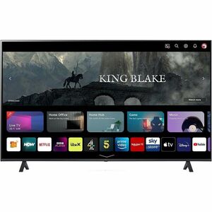 LG UHD 50'' Serie UR78 50UR78006LK, TV 4K, 3 HDMI, SMART TV 2023, 127 cm (50"), 3840 x 2160 Pixel, LED, Smart TV, Wi-Fi, Nero