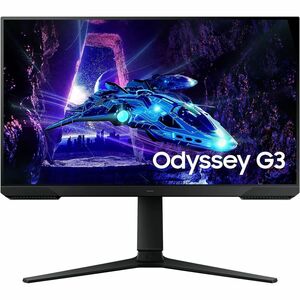 Samsung Odyssey G3 S24DG300EU 24 Zoll Class Full HD Gaming-LED-Monitor - 16:9 Format - Schwarz - 61 cm (24 Zoll) Viewable 
