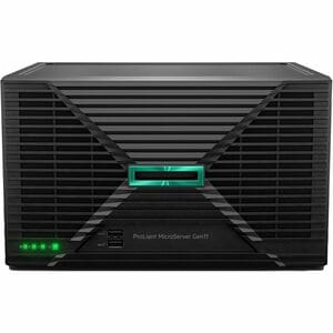 HPE ProLiant MicroServer Gen11 Ultra Micro Tower Server - 1 Xeon E-2434 3,40 GHz - 32 GB RAM - 8 TB HDD - (2 x 4TB) HDD Co