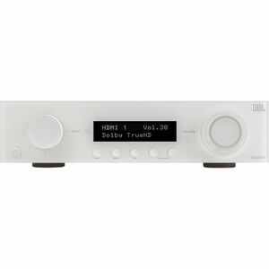 JBL MA510 A/V Receiver - 100 W RMS - 5.2 Channel - White - 0.5% THD - DTS, Dolby Audio - Internet Streaming - Airplay 2 - 