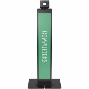 Compulocks Brandable VESA Floor Stand for Screens Up to 32 Inches - Black - Brandable VESA Floor Stand for Screens Up to 3