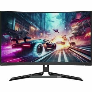 Lenovo Legion R32qc-30 32" Class WQHD Curved Screen Gaming LED Monitor - 16:9 - Raven Black - 31.5" Viewable - Vertical Al