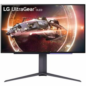 LG UltraGear 27GS95QE-B 27" (68.6 cm) Class WQHD Gaming OLED Monitor - 16:9 - Black - 26.5" (67.3 cm) Viewable - OLED - 25