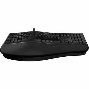 Incase Designed by Microsoft Ergonomic Keyboard - Cable Connectivity - USB Interface - Search, Media Control, Microsoft 36