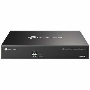 VIGI NVR1004H 4 Channel Wired Video Surveillance Station - Network Video Recorder - HDMI - 4K Recording