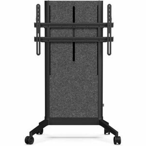SMS EVER Height Adjustable Display Stand - Up to 248.9 cm (98") Screen Support - 120 kg Load Capacity - Floor - Polyethyle