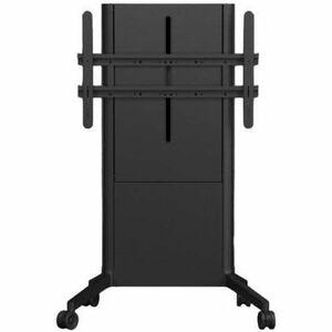 SMS EVER Display Stand - Up to 248.9 cm (98") Screen Support - 120 kg Load Capacity - Floor - Dark - For Presentation, Dis
