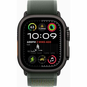 Apple Watch Ultra 2 Smart Watch - 49 mm - 44 mm - Pulse Oximeter Sensor, ECG Sensor, Optical Heart Rate Sensor, Temperatur