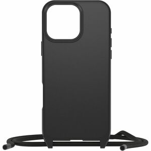 Sacoche de transport OtterBox React Apple iPhone 16 Pro Max Smartphone - Noir - Résistant aux chocs - Nylon, Plastique Cue
