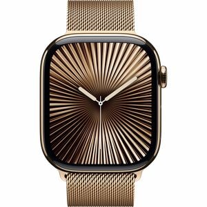 Apple Watch Series 10 Smart Watch - 46 mm Case Height - 39 mm Case Width - Doré Case Color - Doré Band Color - Fonction ph