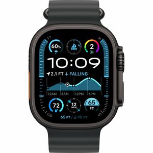 Apple Watch Ultra 2 智能手表 - 49 毫米 Case Height - 14.40 毫米 Case Thickness - 44 毫米 Case Width - 黑 Case Color - 玻璃 Body Materia