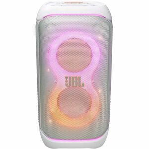 JBL Portable Bluetooth Speaker System - 240 W RMS - White - 40 Hz to 20 kHz - Battery Rechargeable - USB - 1 Pack