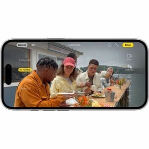 Apple iPhone 16 128 GB Smartphone - 15.5 cm (6.1") OLED 2556 x 1179 - A18Hexa-core (6 Core) - iOS 18 - 5G - White - Bar - 