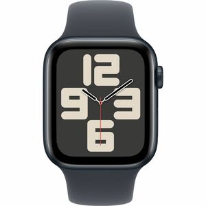 Apple Watch SE Smartwatch - 40 mm Case Height - 34 mm Case Width - Mitternacht Case Color - Mitternacht Band Color - Alumi