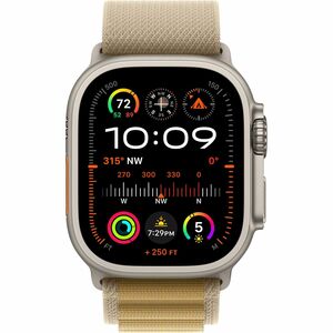 Apple Watch Ultra 2 Smartwatch - 49 mm Case Height - 44 mm Case Width - Natürlich Case Color - Tan Band Color - Glas Body 