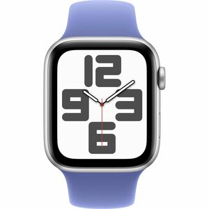 Apple Watch SE Smartwatch - 44 mm Case Height - 38 mm Case Width - Silber Case Color - Denim Band Color - Aluminium Case M