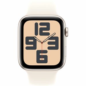 Apple Watch SE Smart Watch - 40 mm Case Height - 34 mm Case Width - Starlight Case Color - Starlight Band Color - Aluminiu