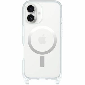 OtterBox React Carrying Case Apple iPhone 16 Smartphone - Clear - Drop Resistant - Nylon, Plastic Body - Neck Strap, Shoul
