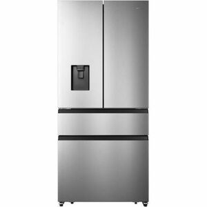 Congelatore/Freezer Hisense RF540N4WIE 480 L Frigorifero/congelatore alla francese - Installazione libera - Grigio - Digit