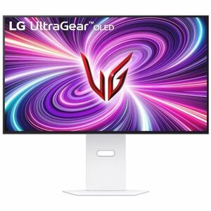 LG UltraGear 32GS95UV-W 32" Class 4K UHD Gaming OLED Monitor - 16:9 - White - 31.4" Viewable - OLED - 3840 x 2160 - 1.07 B