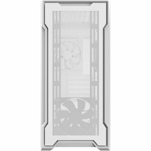 Gigabyte Computer Case - Mini ITX, Micro ATX Motherboard Supported - Mid-tower - Tempered Glass, Steel, Plastic - White - 