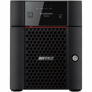 BUFFALO TeraStation 3430DN 4-Bay Secure SMB Desktop NAS 16TB (4x4TB) with Hard Drives Included - Alpine AL524 Quad-core (4