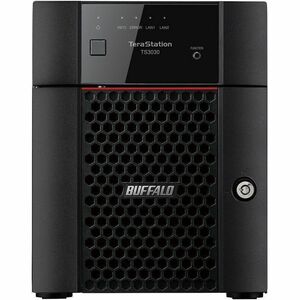 BUFFALO TeraStation 3430DN 4-Bay Secure SMB Desktop NAS 4TB (2x2TB) with Hard Drives Included - 1 x Annapurna Labs Alpine 