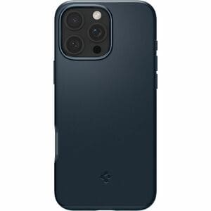 Spigen Thin Fit Case for Apple iPhone 16 Pro Smartphone - Metal Slate - Drop Resistant - Polycarbonate (PC), Thermoplastic