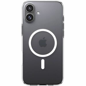 Spigen Crystal Flex Case for Apple iPhone 16 Smartphone - Crystal Clear - Drop Resistant - Wireless Charging Compatible