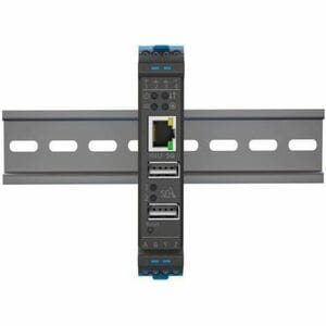 SEH INU-50 Device Server - Twisted Pair - 1 x Network (RJ-45) - 2 x USB x Serial Port - 10/100/1000Base-T - Gigabit Ethern